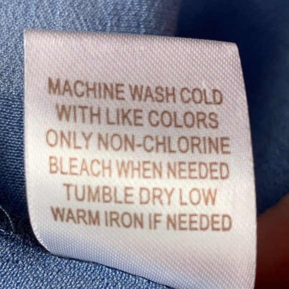 Westport Chambray Blue Top‎ M - Picture 8 of 11